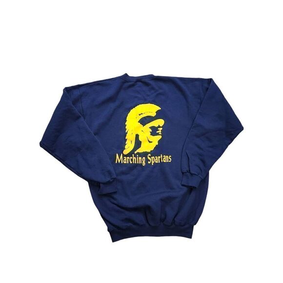 Mount Tabor Marching Spartans High-school Football sweatshirt Men's Medium Hanes - Picture 1 of 9